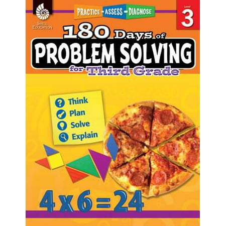 180 Days of Problem Solving for Third Grade (Grade 3) : Practice, Assess, (Problem Solving Best Practices)