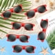 thumbnail image 4 of Gafas de Sol NEBURORA Neon Rojo Retro Colorido para Fiesta x12 Adultos, 4 of 7