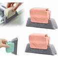thumbnail image 1 of 2pcs, Magic Window Track Cleaner, Window Groove Cleaning Brush Tool Set, Handheld Window Track Cleaning Tool Set, Window Track Tool Set.,rosado 2 piezas, 1 of 7