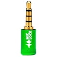 thumbnail image 1 of Mic-Lock de 3,5 mm para puerto de auriculares - Protección de audio y datos del micrófono - Protector de privacidad para portátiles, smartphones, tablets y ordenadores (verde, paquete individual), 1 of 5