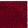 thumbnail image 6 of SAFAVIEH Santa Monica Chelsey Solid Shag Runner Rug, Red, 2'3" x 11', 6 of 7