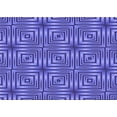 thumbnail image 1 of Ahgly Company Indoor Rectangle Patterned Purple Mimosa Purple Area Rugs, 6' x 9', 1 of 6