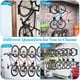 thumbnail image 2 of Soporte de pared para garaje para bicicletas, soporte de pared para bicicletas con tornillos, gancho Vertical de acero resistente para bicicletas con capacidad para hasta 66lb para, 2 of 5