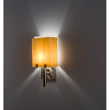 

Wall Sconces 1 Light Fixtures With Stainless Steel Finish Candelabra Bulb 14 60 Watts