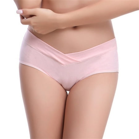 

HHei_K plus size panties Cotton U-Shaped Low Waist Maternity Underwear Pregnant Women Panties Pregnancy Briefs