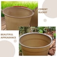 thumbnail image 4 of 2Pcs Cement Bucket Cement Mixing Buckets Construction Bucket Multipurpose Bucket Pot for Builders, 4 of 6