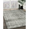 thumbnail image 3 of Ahgly Company Machine Washable Indoor Round Traditional Granite Gray Area Rugs, 3' Round, 3 of 7