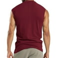 thumbnail image 3 of Mens Athletic Button Up Tank Tops, Workout Tops for Men Summer Big and Tall Casual Quick Dry Sleeveless Shirts with Pockets, 3 of 4