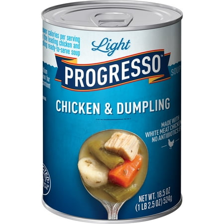 - Progresso Light Chicken and Dumpling Soup, 18.5 oz