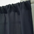 thumbnail image 3 of DOLITY Triangular window curtain valance dark blue 90x90cm Dark Blue, 3 of 9