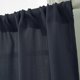 thumbnail image 3 of Ventana De Inicio Triangular De 2 Paneles Con Encaje Voile Valance Cafe Tiers Cortinas Azul oscuro 90x90cm, 3 of 9