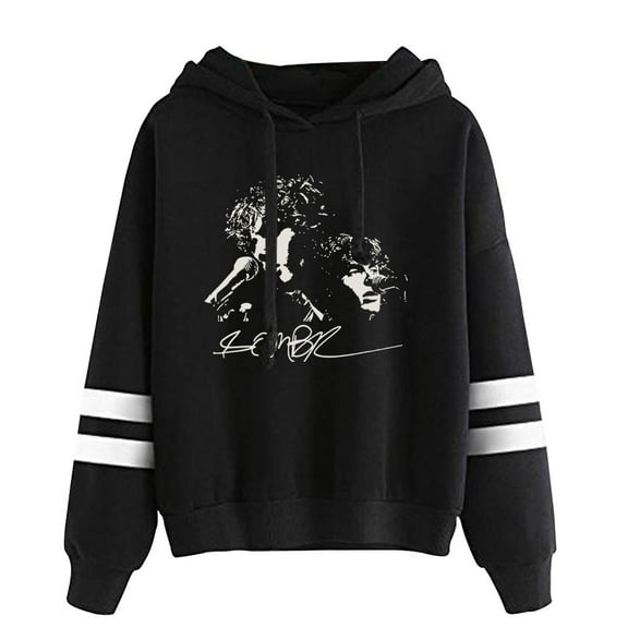 Sombr Pullover Hoodie The Late Nights & Young Romance Tour Pocketless Long Sleeve Women Men Casual Sweatshirt