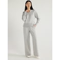 thumbnail image 4 of Scoop Women's and Women's Plus Ultimate Scubaknit V Neck Sweatshirt, Sizes XS-4X, 4 of 5