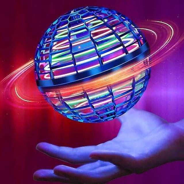 Mini dron mágico OVNI con forma de bola voladora, forma de globo espacial, boomerang, juguete para niños, PresBlue y control remoto.