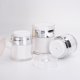 thumbnail image 4 of BRIGHTFUFU 2pcs frascos de crema dispensadores cosméticos frascos de muestra recargables botellas de bomba de plástico de vidrio 15 ml, 4 of 7