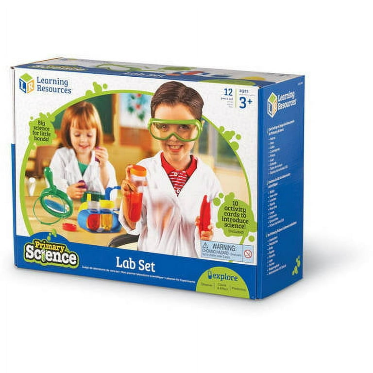 Learning Resources - Primary Science Lab Set - 1 / Set - 3 Year - Assorted - Plastic, Glass Learning Resources - Primary Science Lab Set - 1 / Set - 3 Year - Assorted - Plastic, Glass