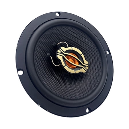 Full Frequency Coaxial Car Speaker Powerful 6.5Inch Car Speaker Wide Frequency Response for Automotive Vehicle Accessories