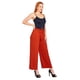 thumbnail image 2 of Pantalón Culotte Mujer Con Cinto Shedron Casual rojo M INCÃGNITA 550457, 2 of 5