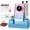 Gradient, variant on Portable Drill Electric File: 45000RPM Professional Rechargeable E File Machine for & Gel Nails, Cordless Efile with 7 Drill Bits, 56 Sanding Bands & Base for Salon (Gray)