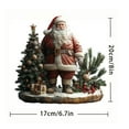 thumbnail image 3 of ToyKingdee Christmas 2D Acrylic Tabletop Ornaments, Detailed Festive Desktop Xmas Decor for Home Office, Ideal New Year & Christmas Gifts for Holiday Decoration Enthusiasts, 3 of 6