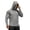 Gray, variant on Men's UPF 50+ Sun Protection Jacket, Lightweight Hooded Windbreaker with Zip Pockets, Breathable Outdoor Performance Gear for Fishing, Hiking, Running