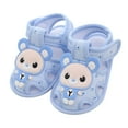 thumbnail image 3 of Aayomet Baby Shoes Boys And Girls Walking Shoes Comfortable And Fashionable Princess Shoes Boy Sandals Size 2,Blue 3.5, 3 of 4
