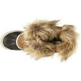 thumbnail image 5 of Women's Jambu JBU Ella Mid Calf Waterproof Duck Boot Tan Brushed Vegan Nubuck/Rubber 9.5 M, 5 of 6