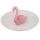 thumbnail image 2 of Bandeja decorativa para puerta de cactus, organizador de joyas para platos de cerámica. Plato Blanco Flamenco Rosado, 2 of 8
