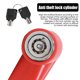 thumbnail image 1 of Bloqueo De Disco Bloqueo de freno de disco de scooter eléctrico antirrobo con marco de bloqueo para M365 (rojo) Likrtyny Accesorios para bicicletas, 1 of 9