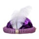 thumbnail image 2 of Sombrero de Sultán Perfecl Sombreros árabes para fiesta temática Halloween Carnaval púrpura, 2 of 8