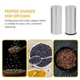 thumbnail image 2 of OULII 2Pcs Portable Spice Shaker Bottles Simple Style In White And Silver For Households, 2 of 8