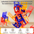 thumbnail image 2 of Juegos De Mesa Didacticos Equilibrio Sillas Set 24pcs Regalo Para Niños Y Adultos Xtellar multicolor, 2 of 4