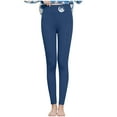 thumbnail image 1 of Women's Thickened Wool Leggings Small Printed Fleece Trousers, 1 of 9