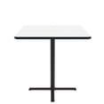 thumbnail image 2 of Correll Bxb36S-36 Cafe and Breakroom Tables - Square Bar Stool-Standing Height - White, 2 of 5