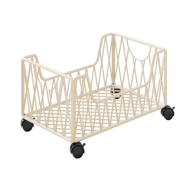 yuksok Rolling Utility Cart Practical File Organizer for Dorm Classroom Living Room M