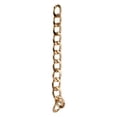thumbnail image 1 of Cadenas de aluminio de 32,8 pies para manualidades, estilo elegante, cadena de metal para manualidades, cadena para hacer joyas, para bolso, color dorado, 1 of 12