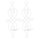thumbnail image 4 of 2 juegos de candelabros de pared de hierro, plegables, resistentes a la deformación, innovadores portavelas de pared para dormitorio, comedor, blanco, 4 of 5