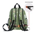 thumbnail image 5 of FORMRS School Backpack with Front Zippered Pocket 12" Student Travel Daypack, Green Cute Cat Pattern, 5 of 6