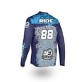 thumbnail image 3 of 2023 Jersey de motocross BMX Jersey de enduro MTB Jersey de descenso MX Ciclismo Bicicleta de montaña DH Maillot Ciclismo Hombre Jersey de bicicleta, 3 of 4
