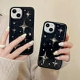 thumbnail image 2 of Glitter Powder Diamond Stars Stary Sky Soft  for iPhone Case (Black,iPhone 11 Pro Max), 2 of 6