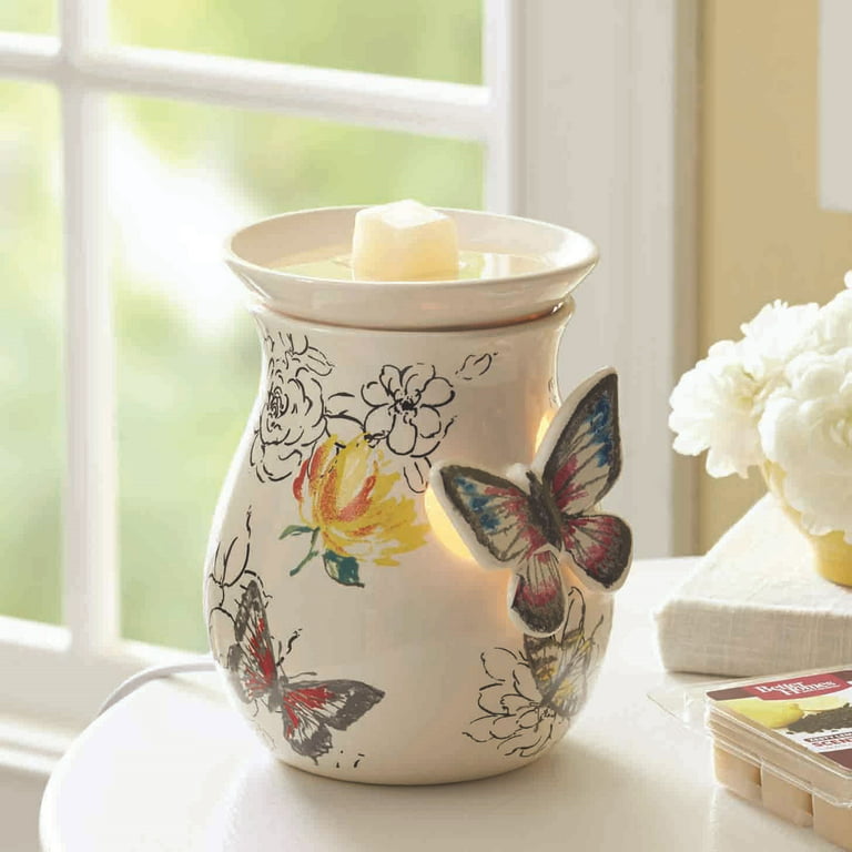 Better Homes & Gardens Butterflies Full-Size Wax Warmer Starter Set 