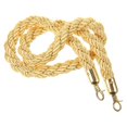 thumbnail image 3 of Stanchion Flax Rope 1.5m Party Queue Rope Crowd Control Flax Rope Line Barrier Rope, 3 of 4