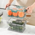 thumbnail image 6 of Uutvmp Vacuum Sealed Food Storage Container, Kitchen Fridge Organizer Air Tight Durable Bins Leak Proof Dishwasher for Food Drinks Fruit Vegetable Meal Salad Sandwich Prep, 6 of 7