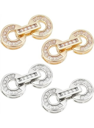 Bracelet Extender Clasp Cubic Zirconia Necklace Fold - Temu