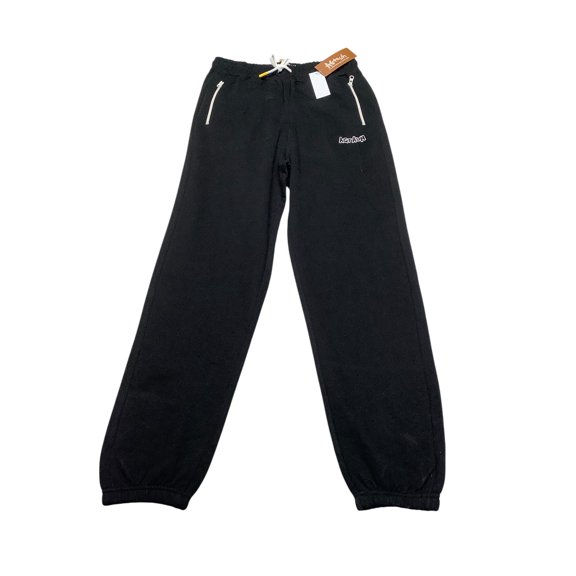 AGtawh Mens Zipper Pocket Casual Jogger Pants, Black, X-Large