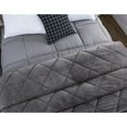 thumbnail image 3 of St. James Home 2pc Velvet blanket & Microfiber Comforter Set, Tan, Twin, 3 of 5