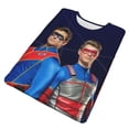 thumbnail image 5 of Henry Danger T Shirt 3d Printed Crewneck Graphic Short Sleeve Tees For Mens, 5 of 6