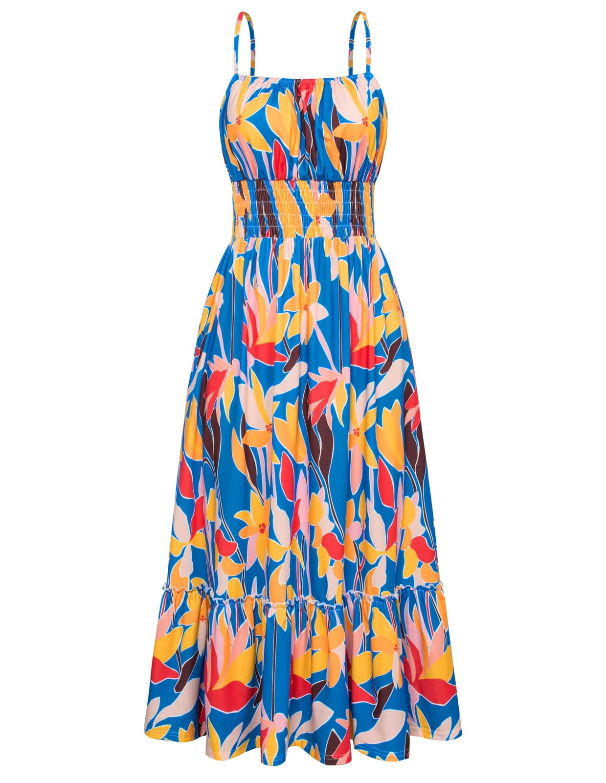 Vestido De Tirantes Delgados Y Sensuales De Color Sólido | Meses Sin