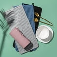 thumbnail image 4 of Drain Pad Easy to Clean Hanging Hole Anti-scalding Silicone Tableware Drying Mat Faucet Drip Protection Pad Kitchen Gadget, 4 of 7