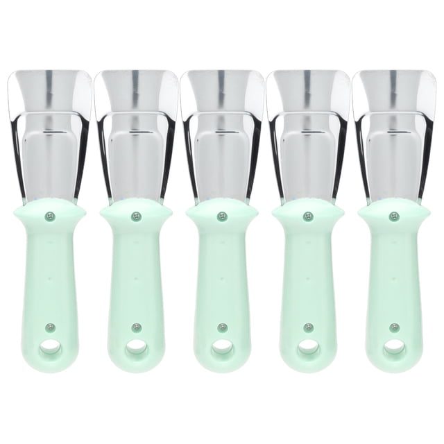 Pala para quitar hielo tamaño compacto acero inoxidable antioxidante pala para quitar hielo resistencia a la corrosión diseño de orificio diseño profesional para ANGGREK Otros